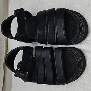 Self Esteem Black Platform Sandals, Girls SIze 2 NWT